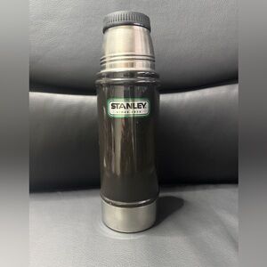 Vintage Stanley 16oz Silver Vacuum Bottle